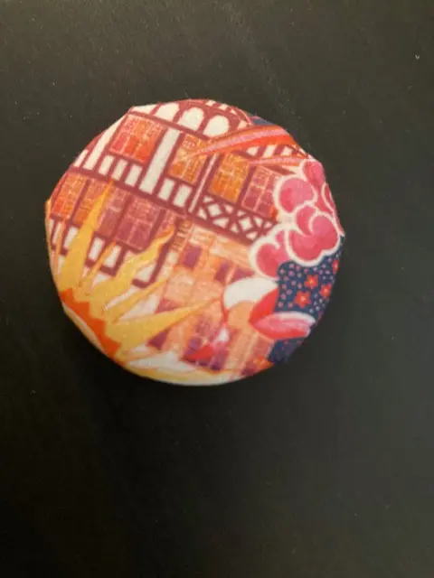 Bouton décoré