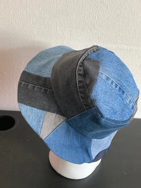 Bob en denim upcyclé