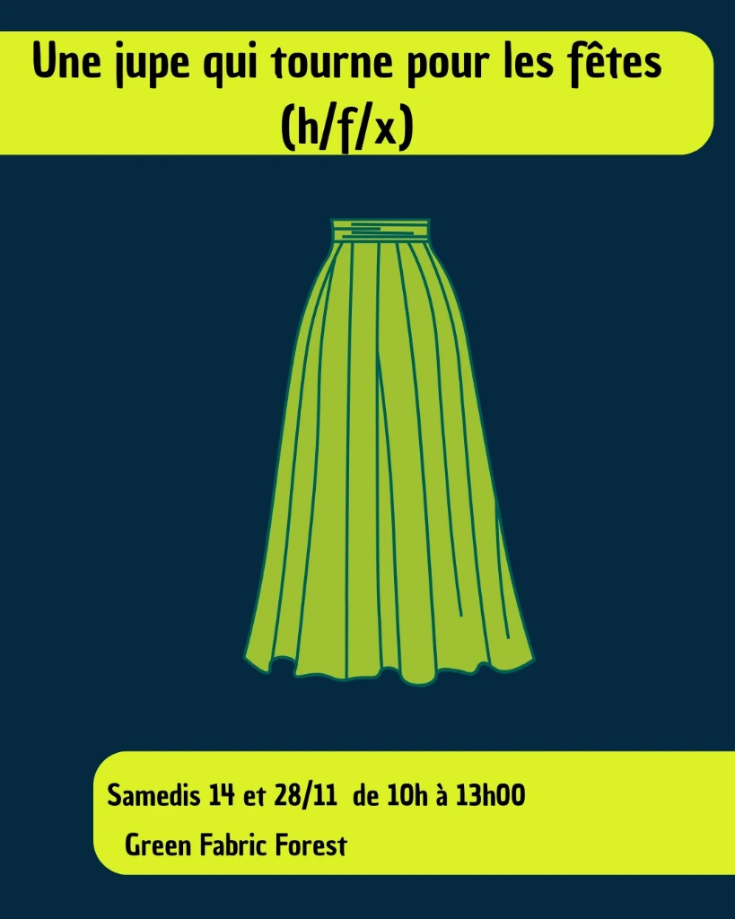 Atelier créatif "La jupe qui tourne"