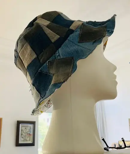 Bob en denim upcyclé