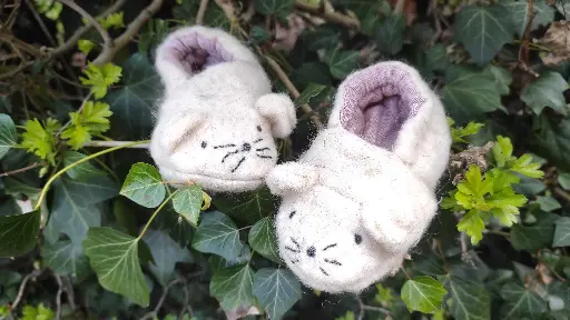 Chaussons de laine
