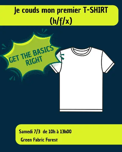 Je couds mon premier T-Shirt